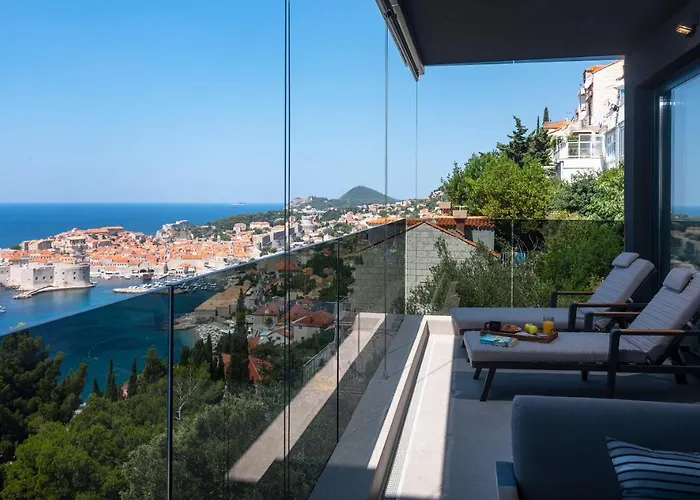 New & Luxury 5* With Breathtaking View- Kiki Lu 아파트 두브로브니크